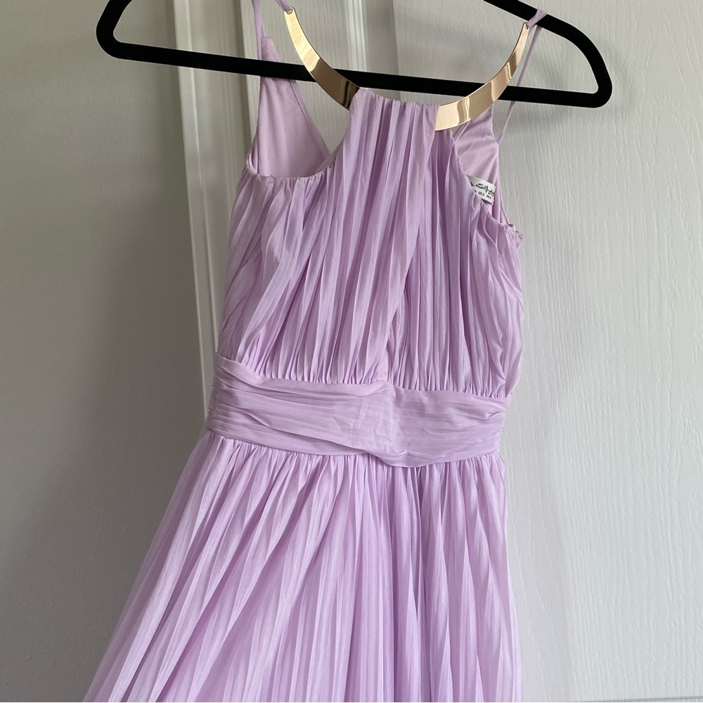 Miss selfridge lilac maxi dress